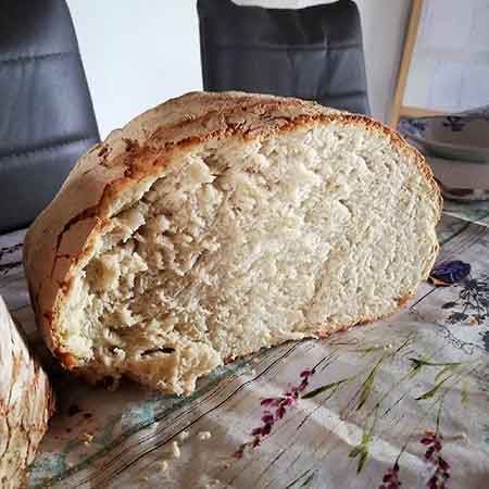 Pane con lievito madre secco
