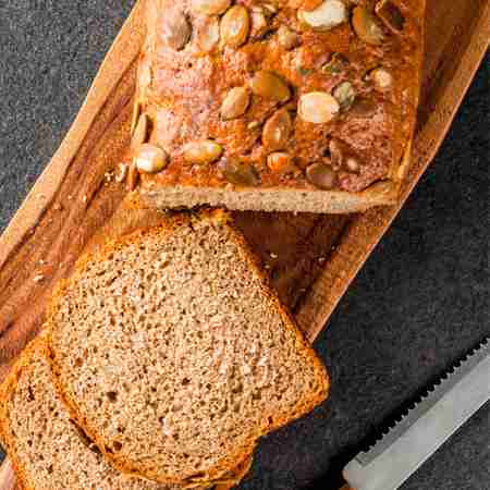 Pane con semi di zucca