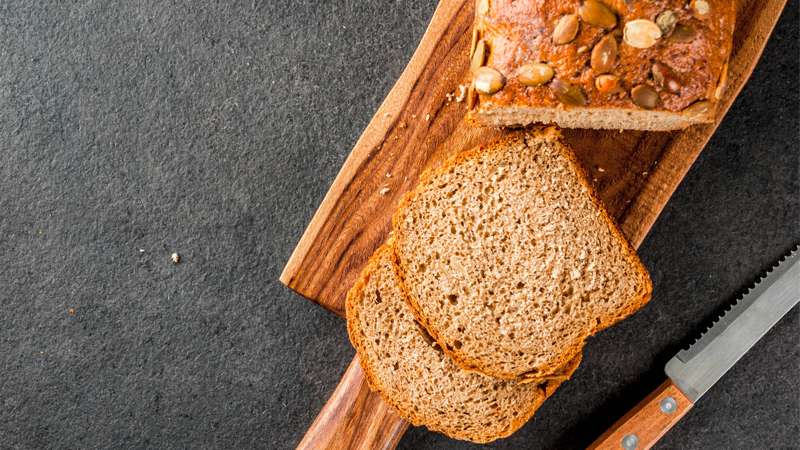 Pane con semi di zucca