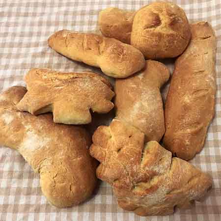 Pane cunzatu siciliano con lievito madre