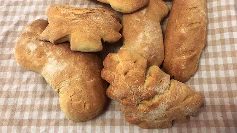 Pane cunzatu siciliano con lievito madre