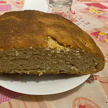 Pane di patate con lievito madre