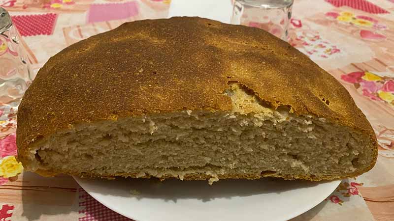 Pane di patate con lievito madre