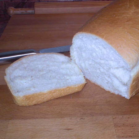 Pane in cassetta senza glutine
