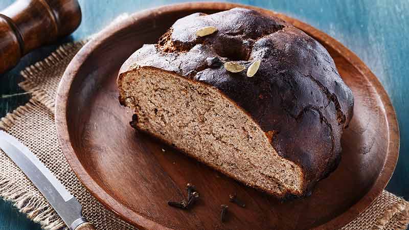 Pane integrale senza lievito