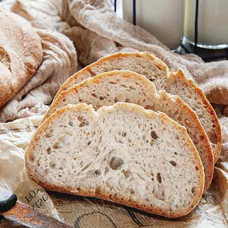 Pane veloce con farina manitoba