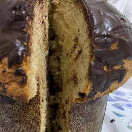 Panettone arancia e cioccolato