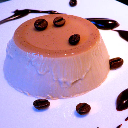 Panna cotta al caffè