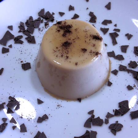 Panna cotta al cioccolato