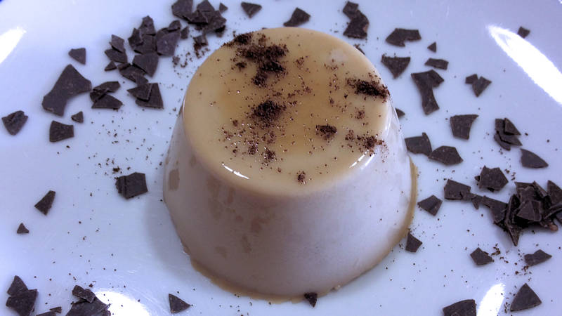 Panna cotta al cioccolato