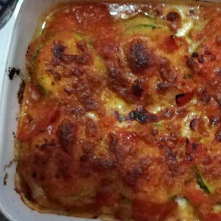 Parmigiana di zucchine alla napoletana