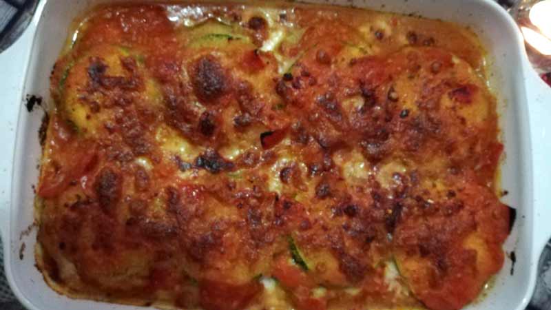 Parmigiana di zucchine alla napoletana