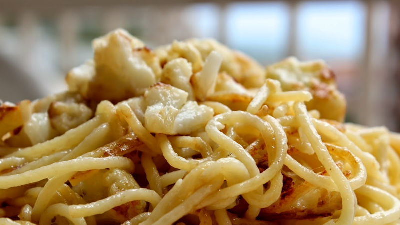 Pasta aglio e cavolfiore