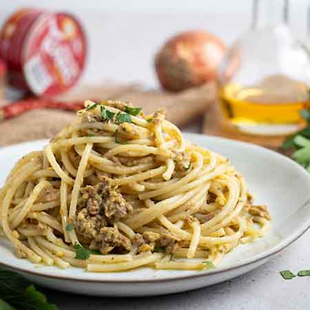 Pasta al tonno risottata (bianca)