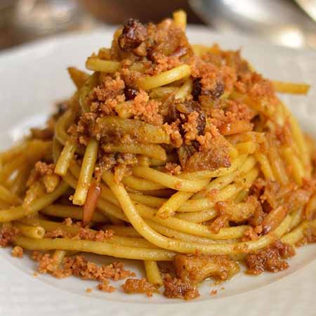 Pasta con broccoli arriminati