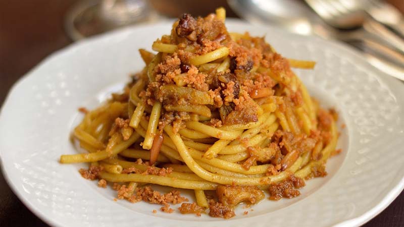 Pasta con broccoli arriminati