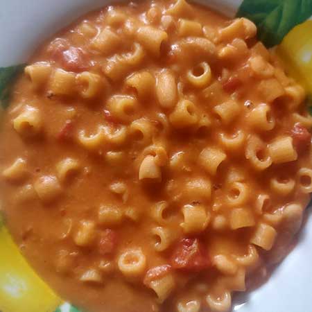 Pasta e fagioli cremosa