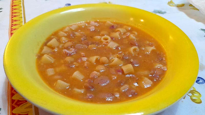 Pasta fagioli e ceci