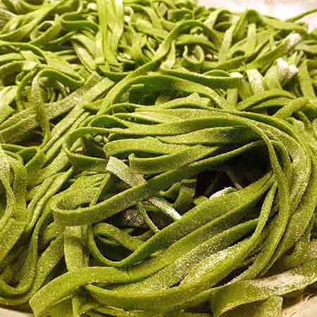 Pasta fresca agli spinaci