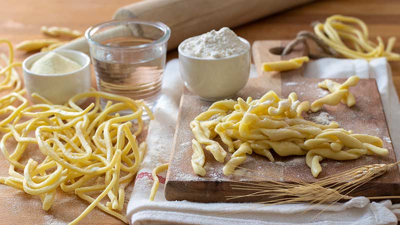 Pasta fresca semola e 00 senza uova