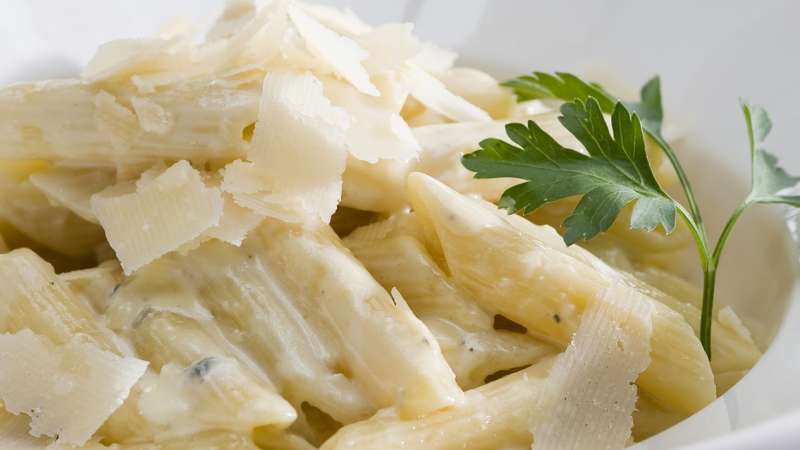 Pasta gorgonzola e tonno