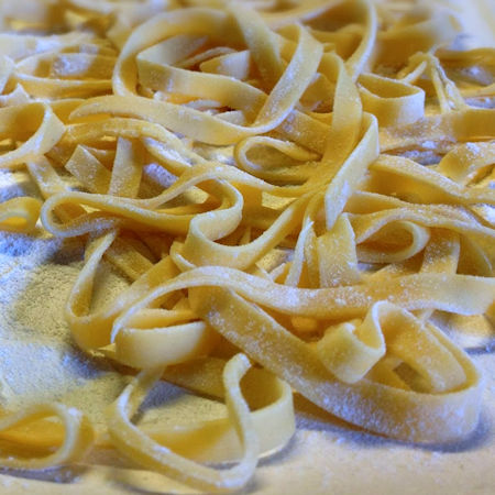 Pasta leggera per tagliatelle