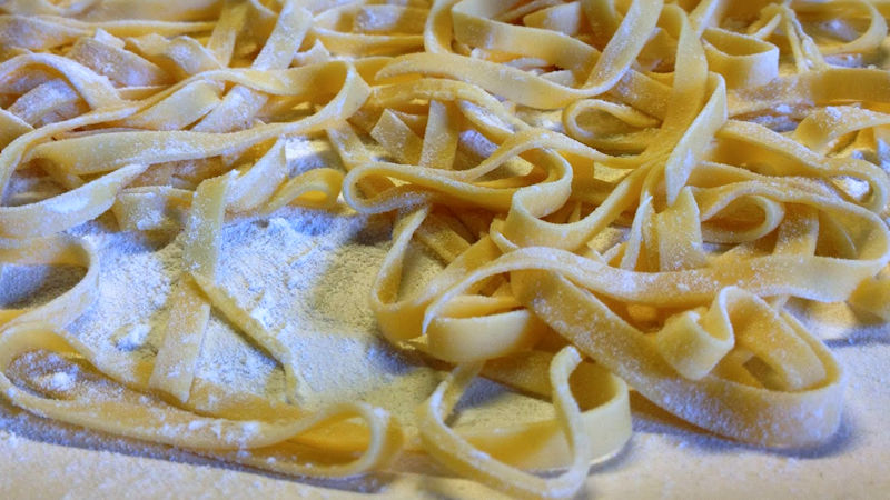 Pasta leggera per tagliatelle