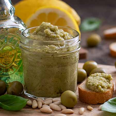 Patè di olive verdi