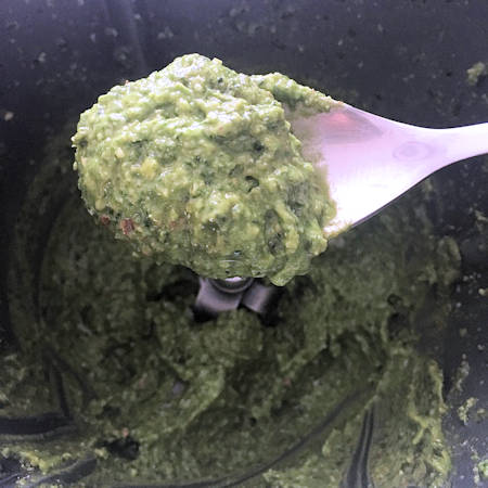 Pesto alla genovese senza aglio