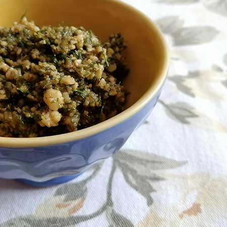 Pesto di finocchietto selvatico