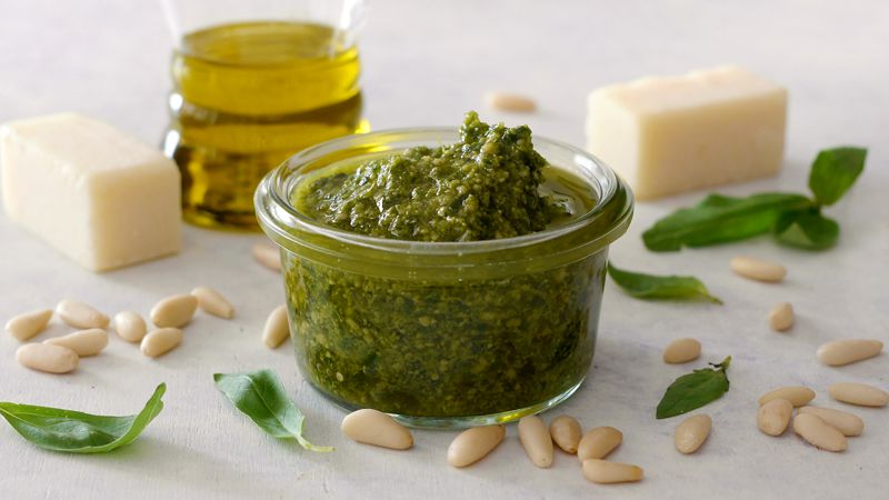 Pesto genovese senza aglio