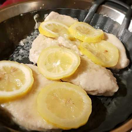 Petto di pollo al limone