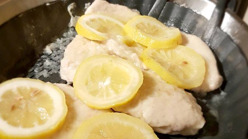 Petto di pollo al limone