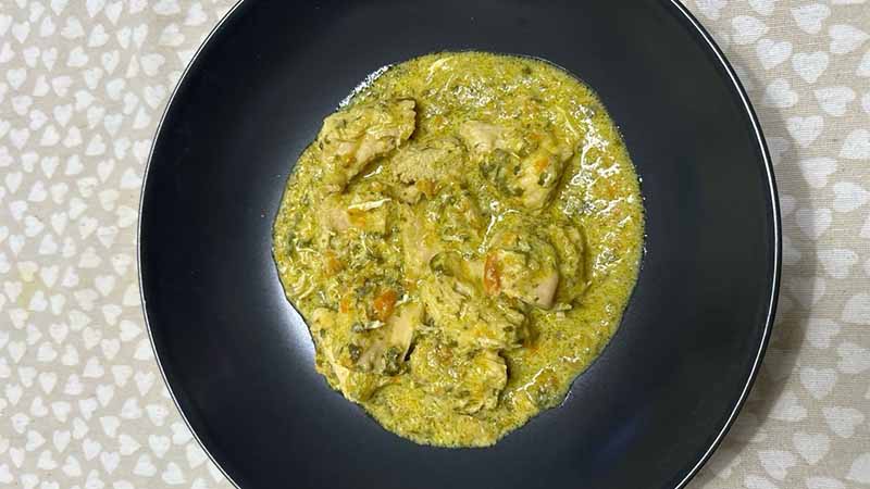 Petto di pollo in fricassea