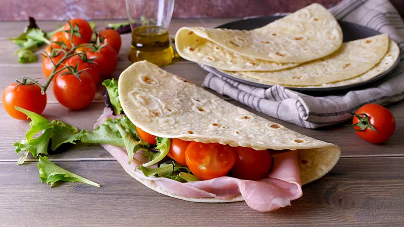 Piadina senza strutto - Ricette Bimby