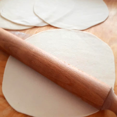 Piadine con esubero di lievito madre