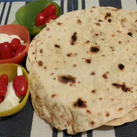 Piadine con farina di Kamut