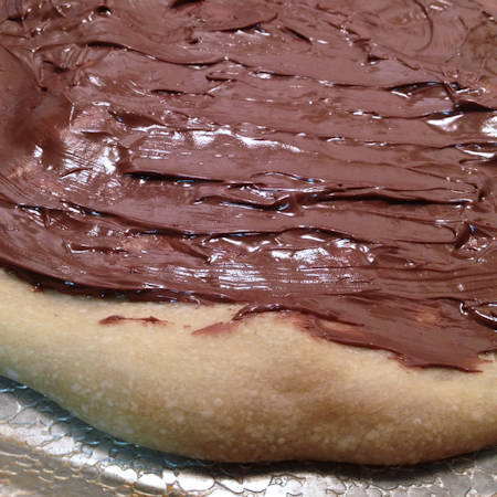 Pizza alla Nutella