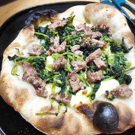 Pizza con lievitino