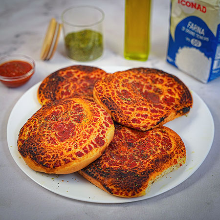 Pizzette del bar