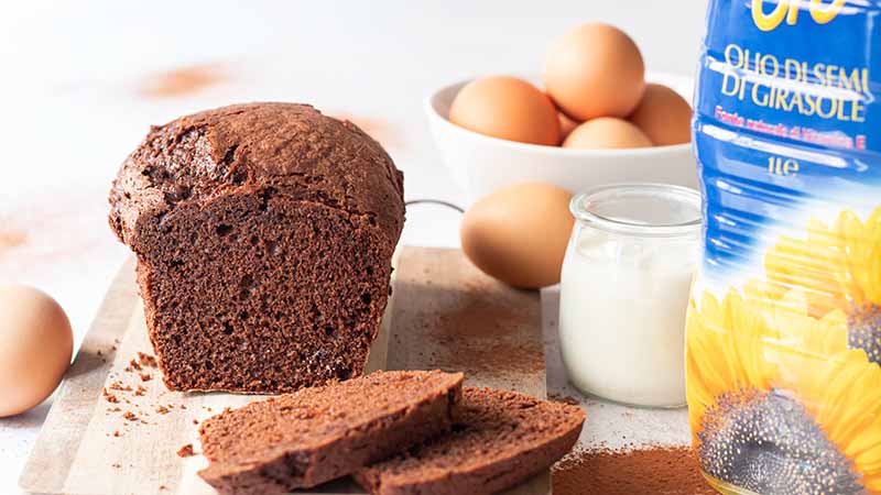 Plumcake al cioccolato veloce