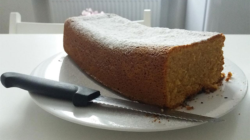 Plumcake al limone con farina d'avena