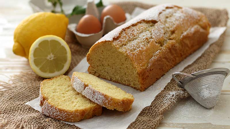 Plumcake al limone senza latte