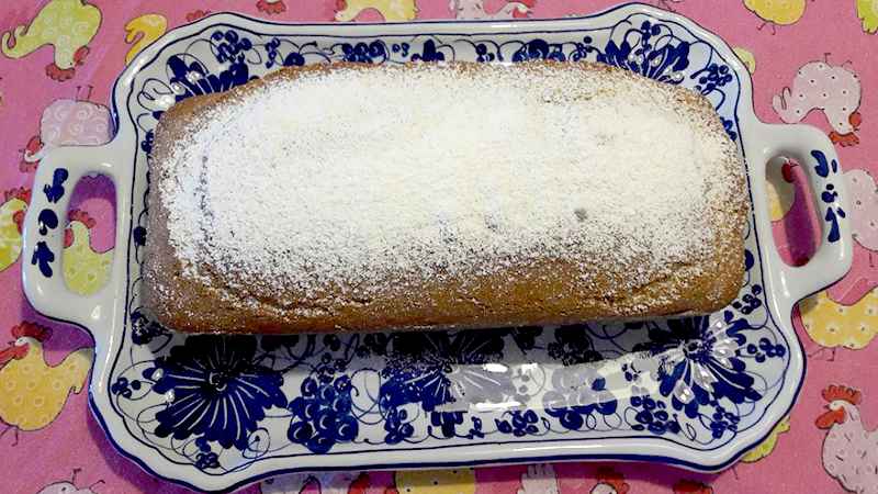 Plumcake al pistacchio