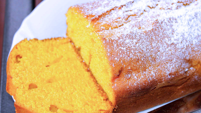 Plumcake alla zucca senza glutine