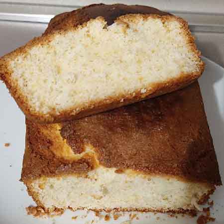 Plumcake allo yogurt greco senza glutine