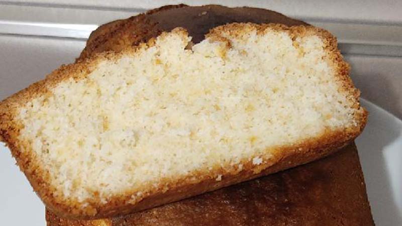 Plumcake allo yogurt greco senza glutine