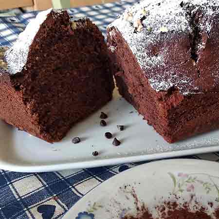 Plumcake cioccolato e rum