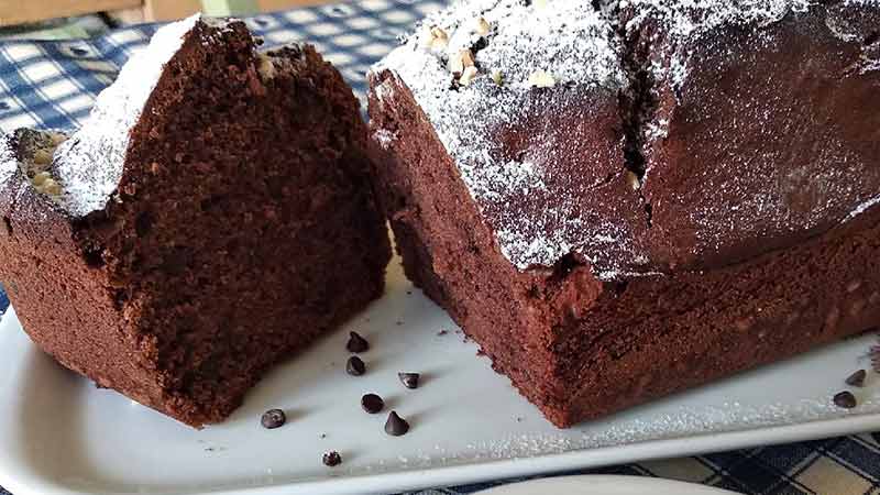 Plumcake cioccolato e rum