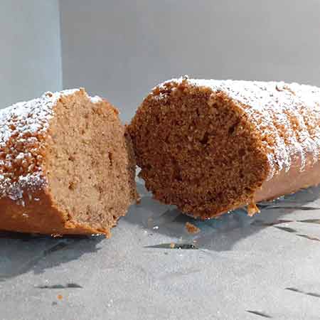 Plumcake nocciole e caffè